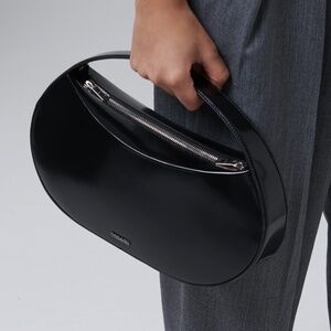 Coperni “Sound” Bag in Black Leather